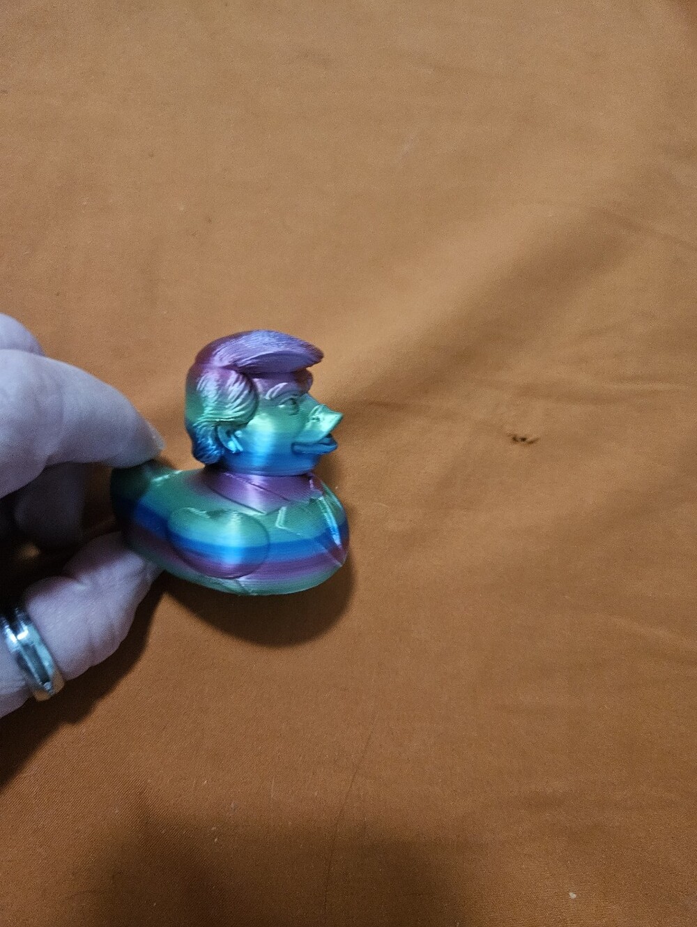 OOAK handmade 3d Printed Trump Duck